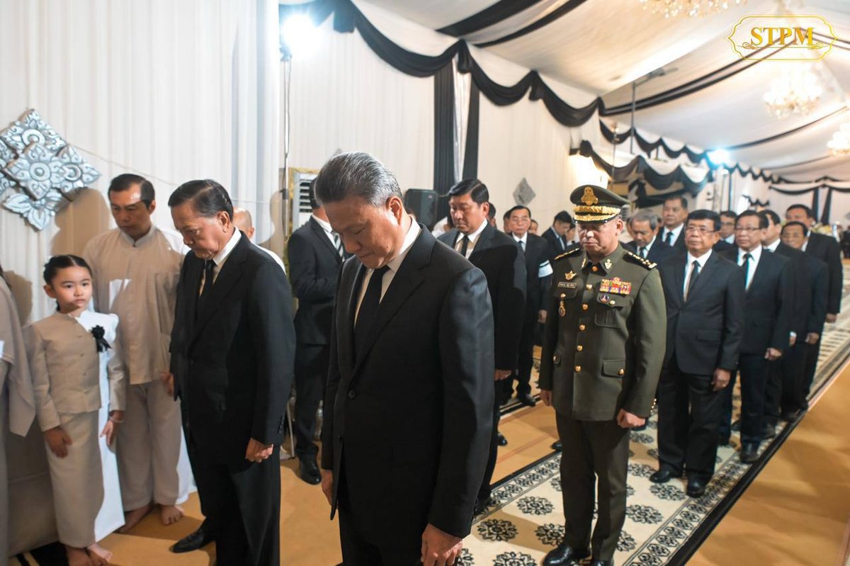 洪玛奈总理吊唁前农业部长陈萨伦