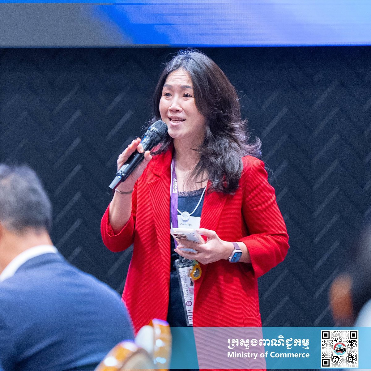 商务部部长占宁莫出席2026东盟数字经济论坛