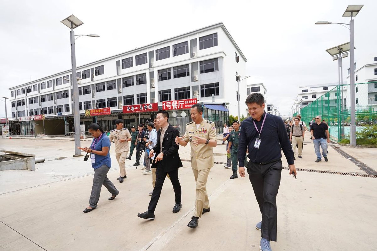 42家国内外媒体实地探访干拉省网赌窝点
