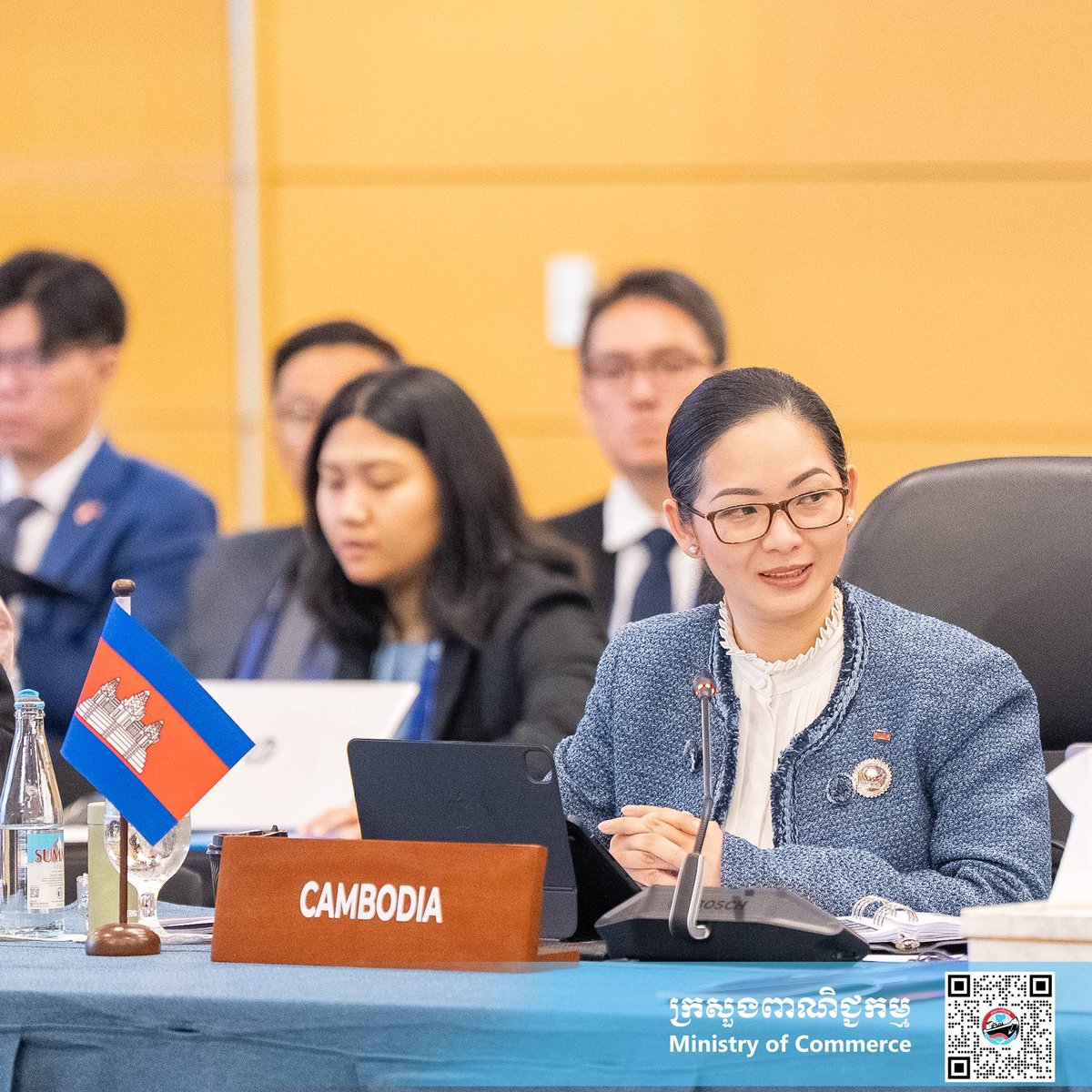 柬埔寨商务部部长出席第6届东盟-英国经济部长磋商会议