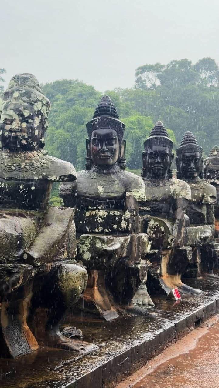 雨季游览暹粒吴哥窟 别样体验凉爽舒适