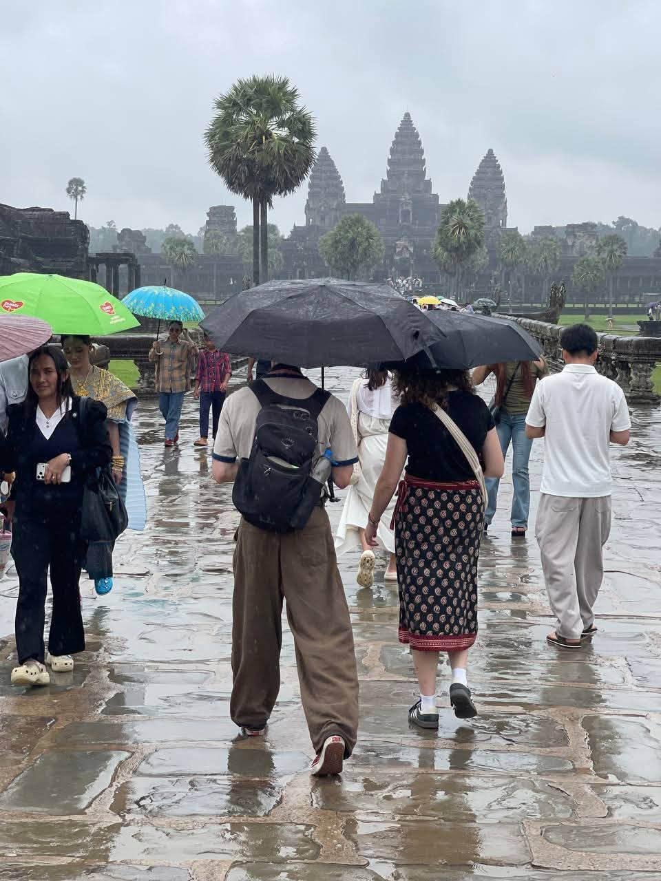 雨季游览暹粒吴哥窟 别样体验凉爽舒适