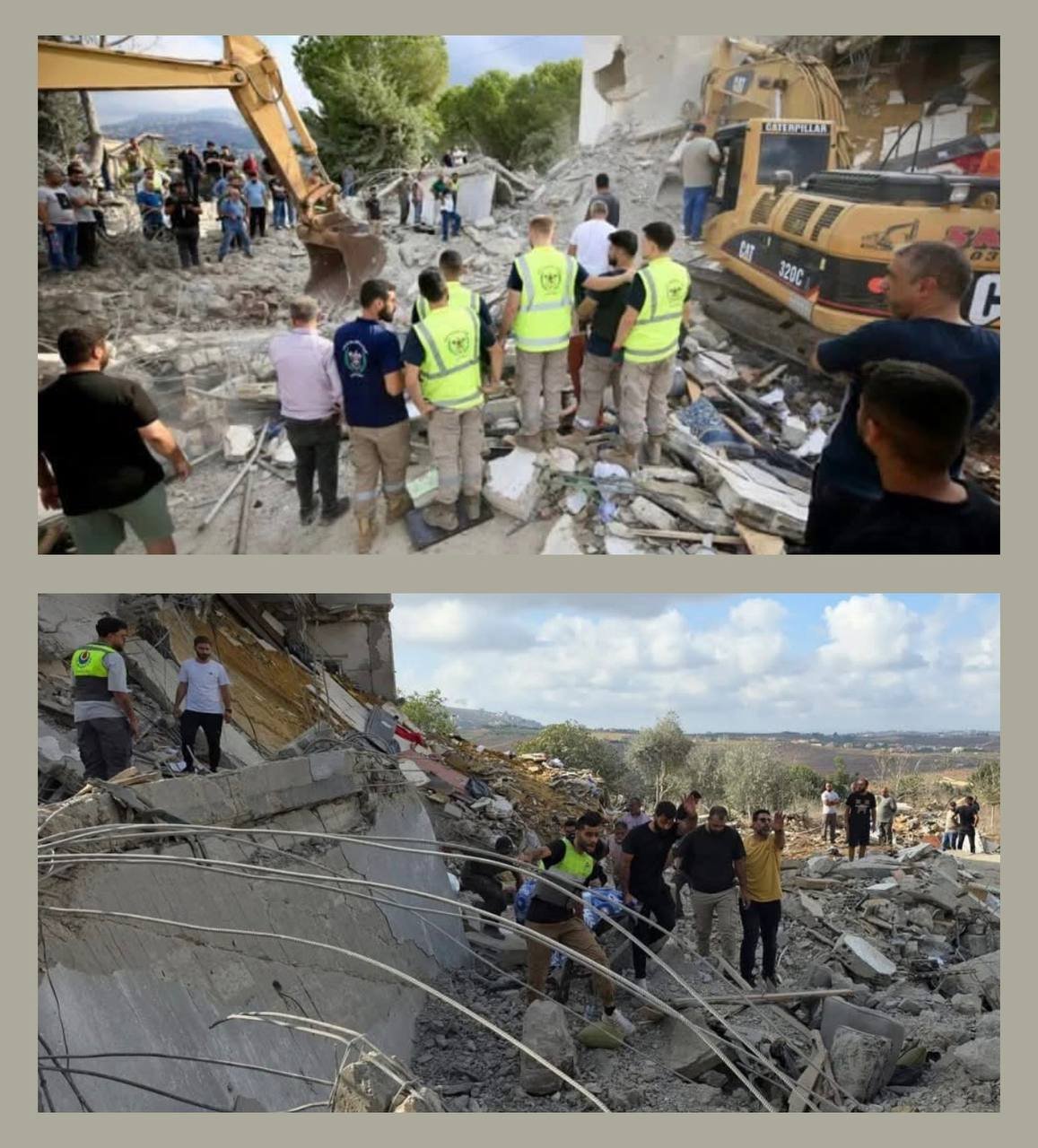 黎巴嫩南部地区一所医院在近期冲突中遭到空袭,设施几乎完全损毁