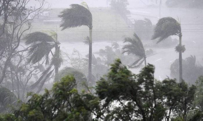 台风杜鹃外围影响柬埔寨 未来三天多地雷雨大风