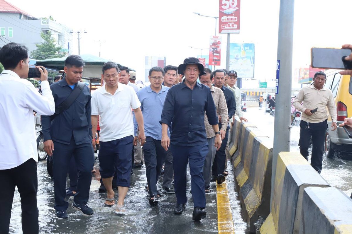 金边市政府要求全市14个区提前做好防洪准备,重点应对雨季可能
