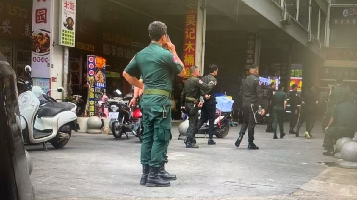 西港南海区域宪兵巡逻加强 提醒随身携带护照