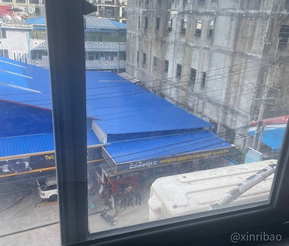 西港丽都酒店突发围困事件 现场气氛紧张