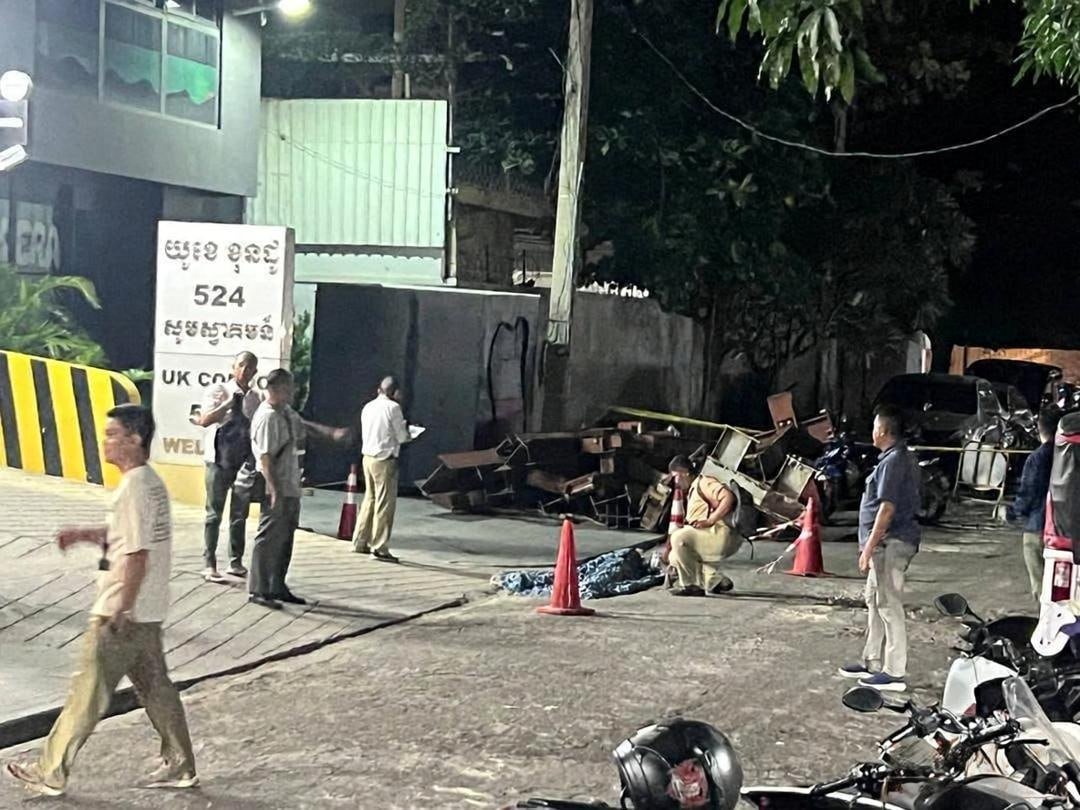金边堆谷区公寓发生命案 情侣双双身亡