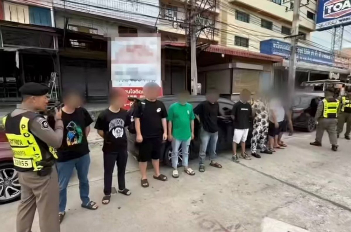 7名中国人偷渡缅甸电诈园区被泰国警方拦截抓获