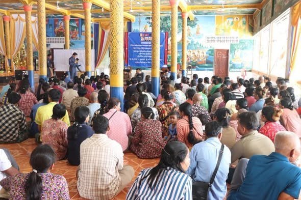 暹粒省ពួក县土地判决文件公示 呼吁民众核实