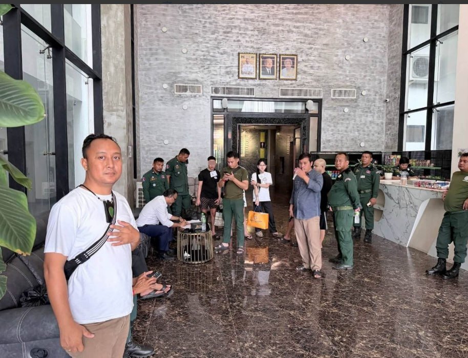 木牌诺贝尔酒店突击检查 4名中国籍嫌疑人被捕