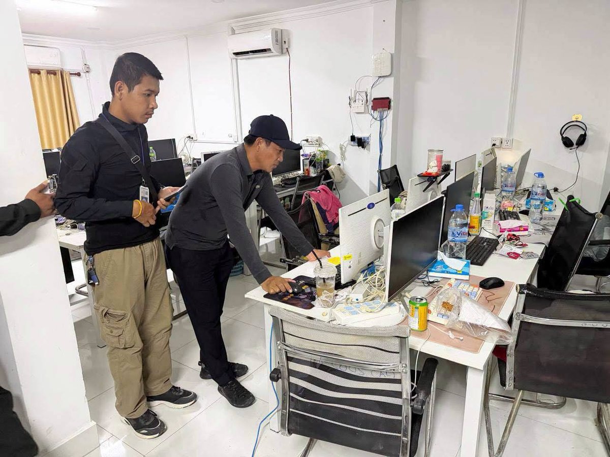 波贝突查网络诈骗窝点 37名印尼籍人员被扣查