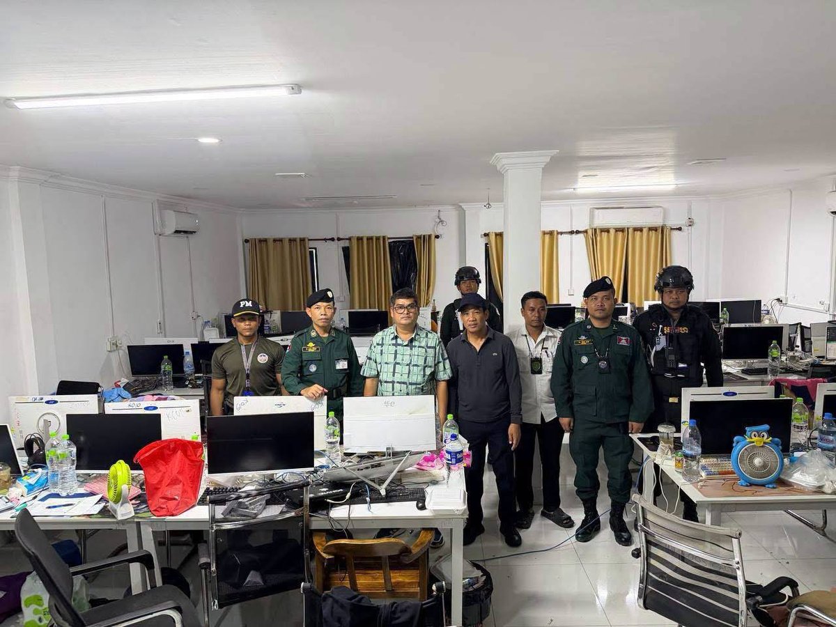波贝突查网络诈骗窝点 37名印尼籍人员被扣查