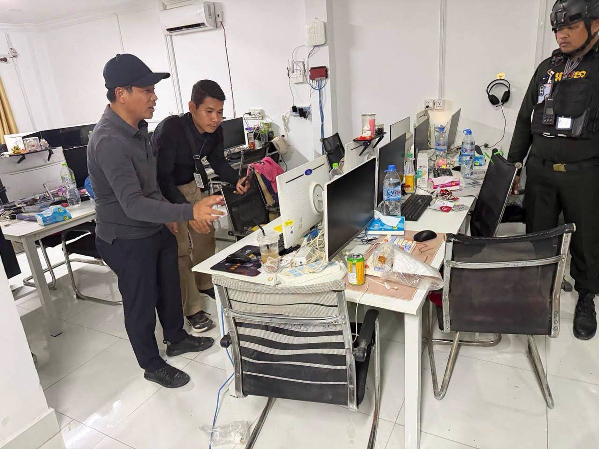 波贝突查网络诈骗窝点 37名印尼籍人员被扣查