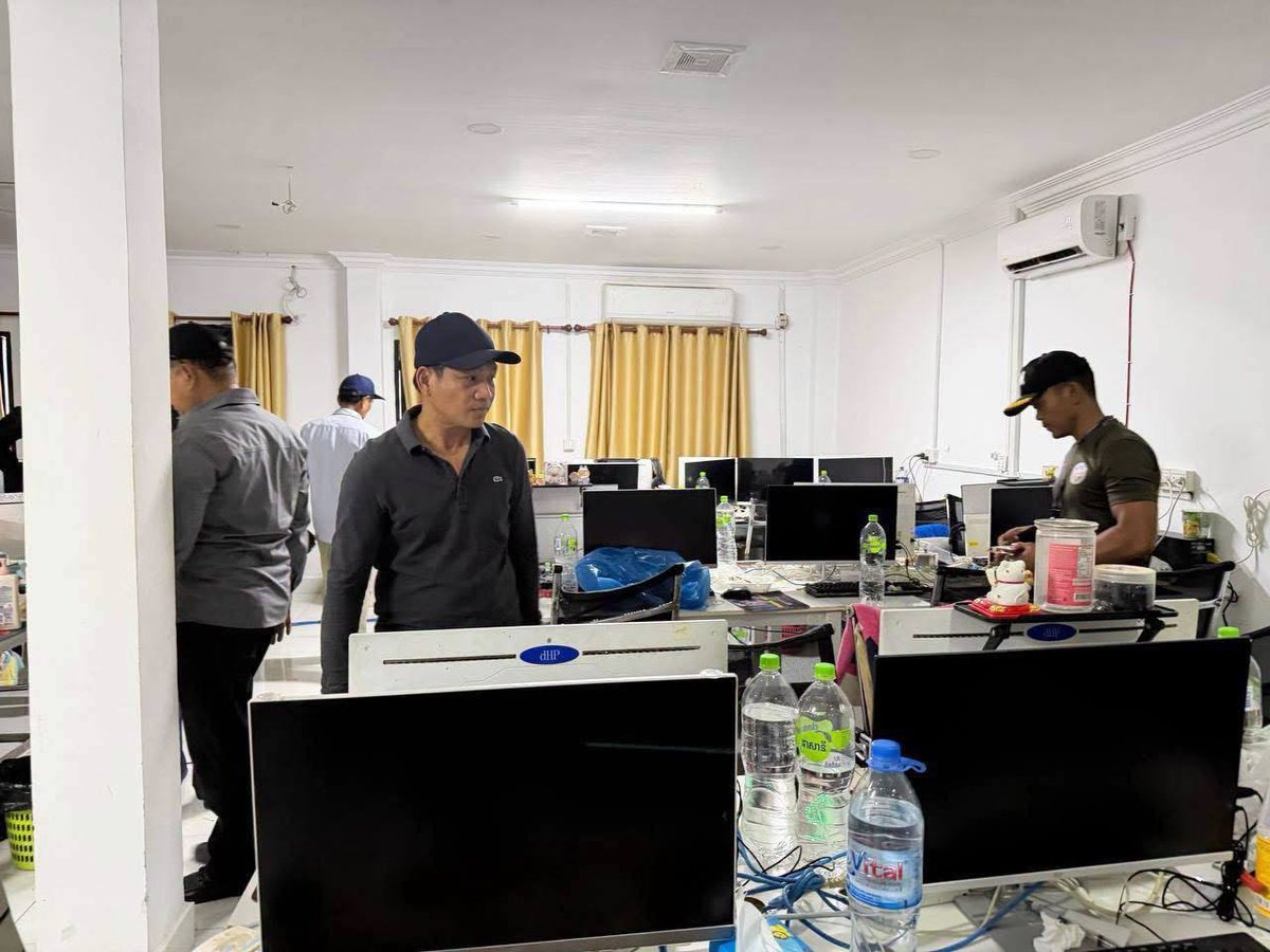波贝突查网络诈骗窝点 37名印尼籍人员被扣查
