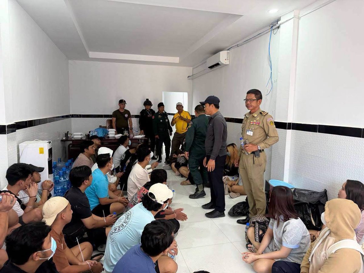 波贝突查网络诈骗窝点 37名印尼籍人员被扣查