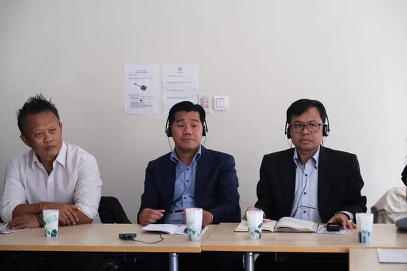 暹粒省政府与法国Dijon市交流农业与粮食系统