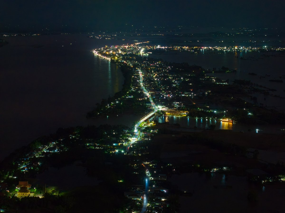 桔井省夜景风光展示