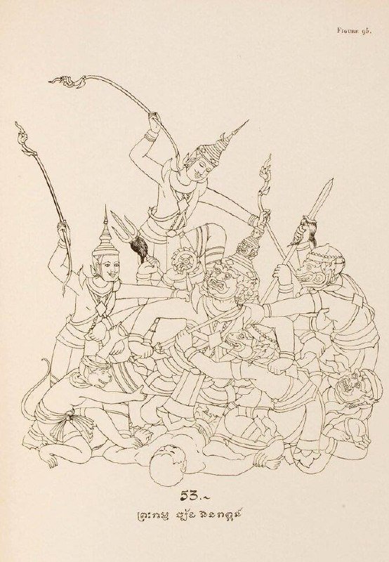高棉神话艺术
