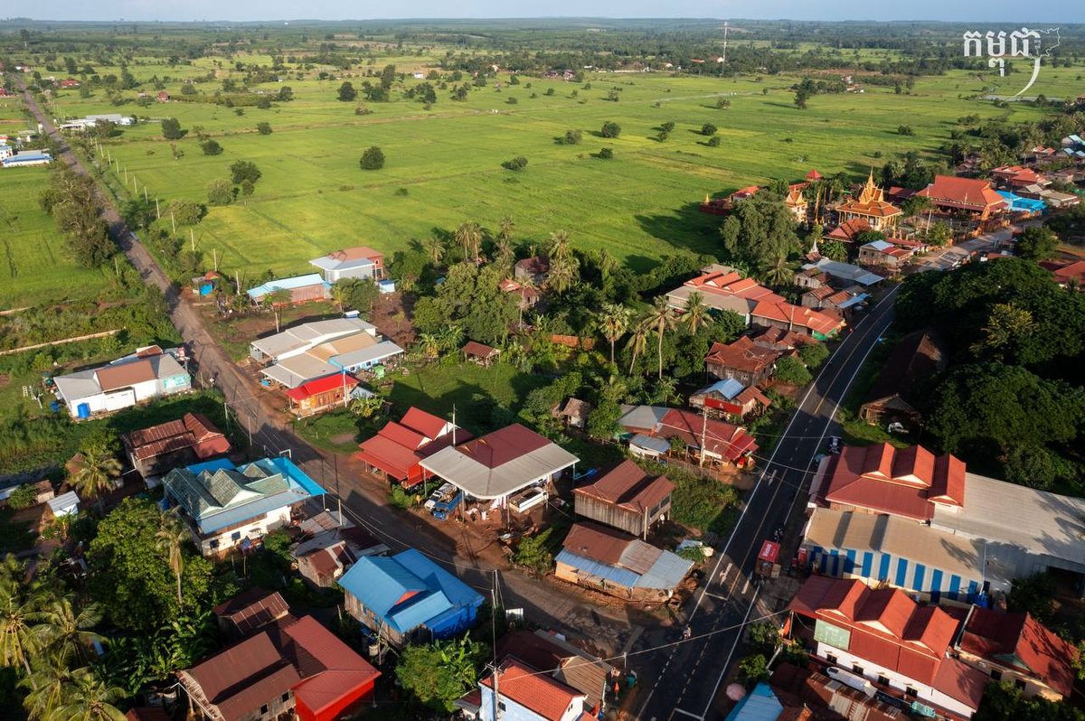 上丁省上丁县Srae Krasang公社地理信息