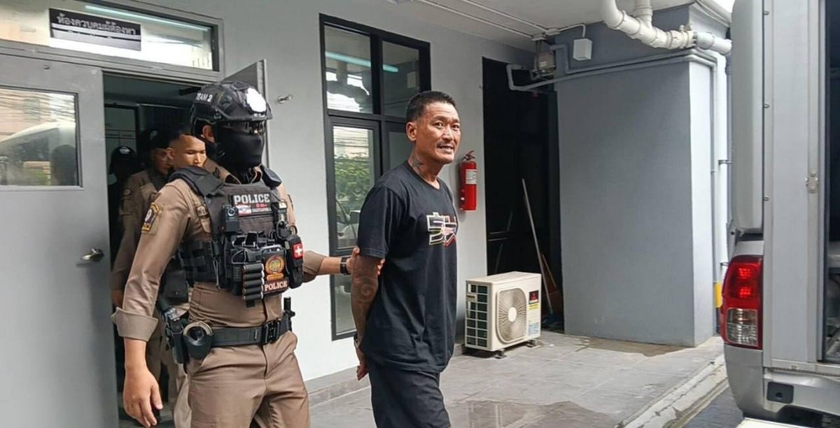泰国嫌犯黑嘴蒙被申请羁押 否认抢劫指控
