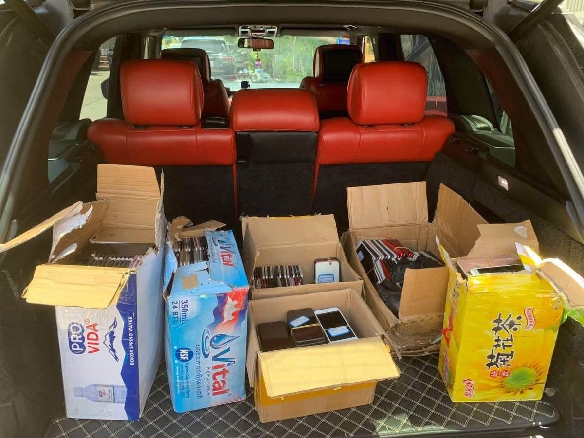 金边堆桑卡一分区突查网诈窝点 查获大批设备