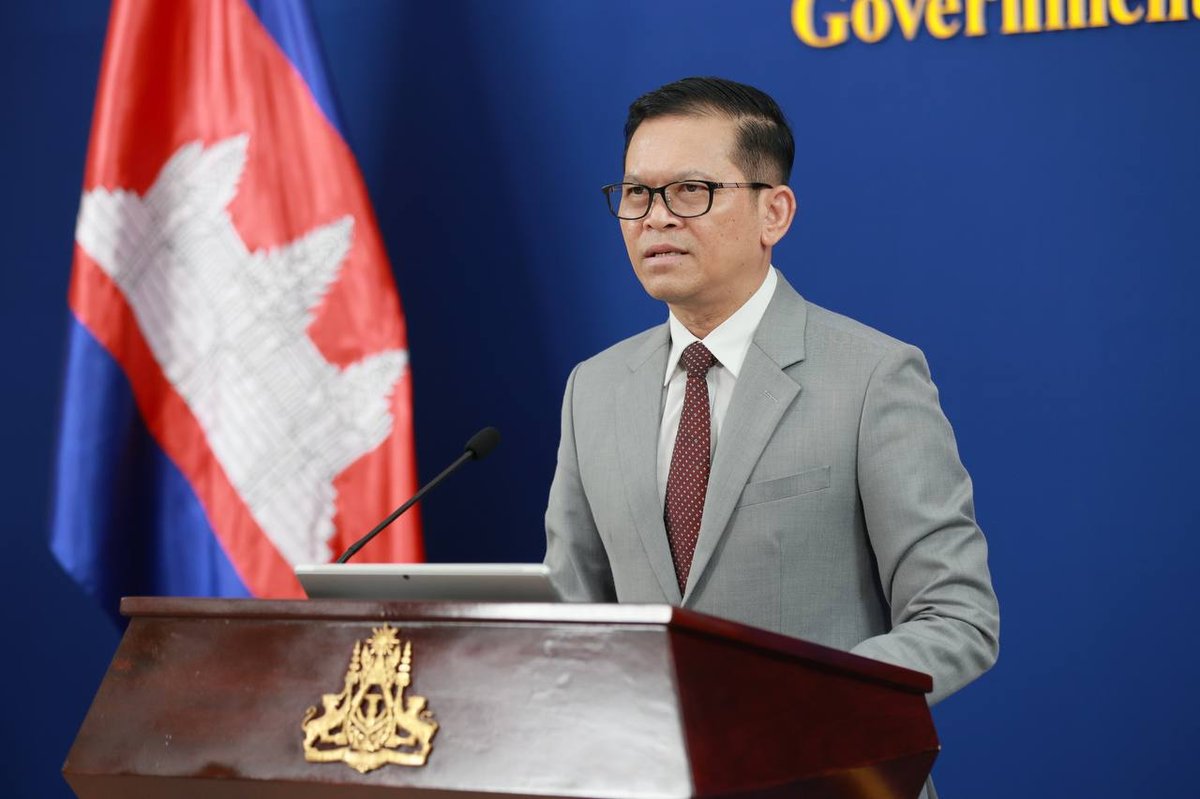 柬埔寨政府发言人彭波纳表示,政府将坚决反对并抗议任何泰方对柬