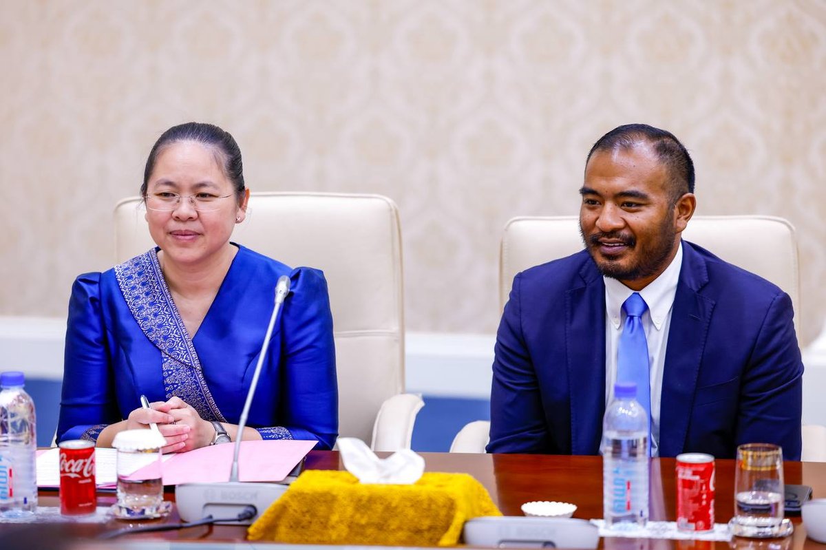 洪玛奈会见美国柬埔寨商会代表团 探讨深化双边经贸合作