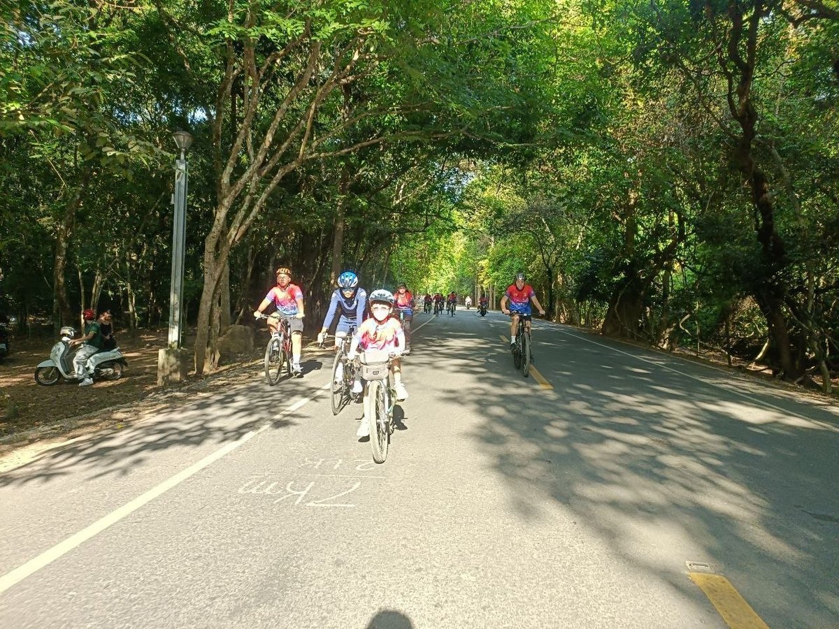 暹粒吴哥骑行活动9月20日开赛 推广体育旅游