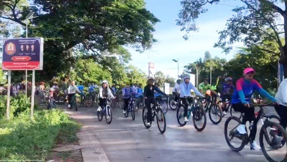 暹粒吴哥骑行活动9月20日开赛 推广体育旅游