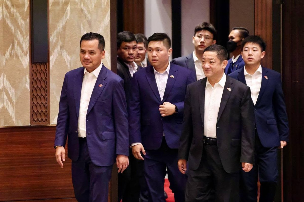 柬内政部宴请中国公安部代表团 巩固执法合作