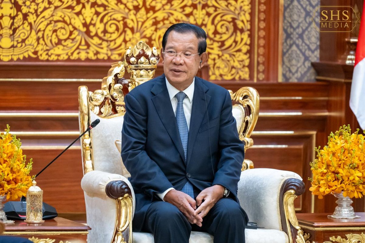 洪森亲王会见格鲁吉亚新任大使