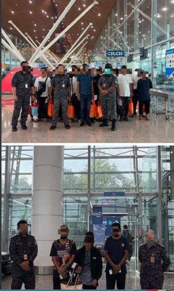 马来西亚移民局遣返333名外籍人员 含8名中国籍