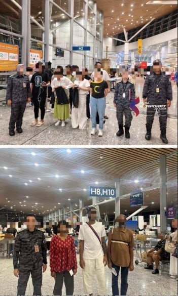 马来西亚移民局遣返333名外籍人员 含8名中国籍