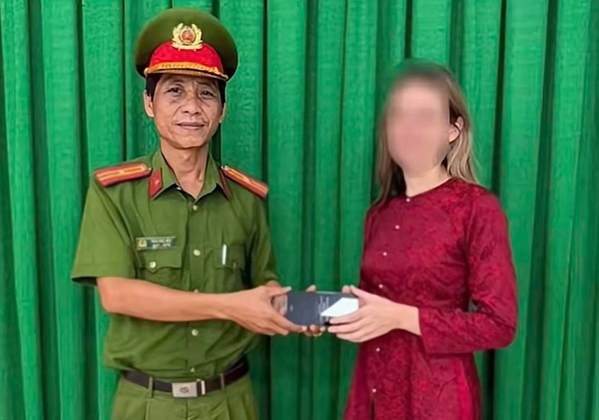 胡志明市飞车抢夺案告破 警方18小时抓获嫌犯