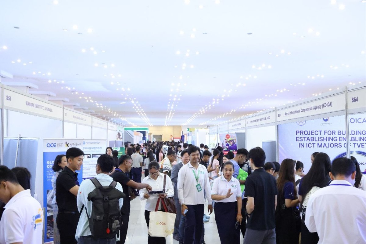 柬埔寨国家就业展8月13日钻石岛举行