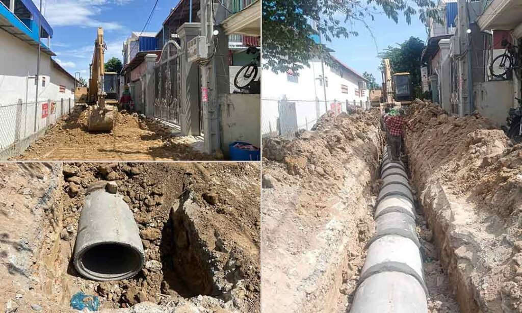 金边宗周3区启动排水系统升级工程 改善居民生活环境