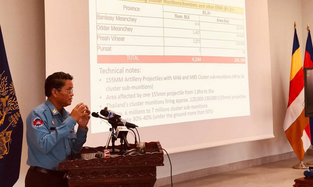 柬埔寨向海牙禁止化学武器组织提交投诉,指控泰国使用化学物质,