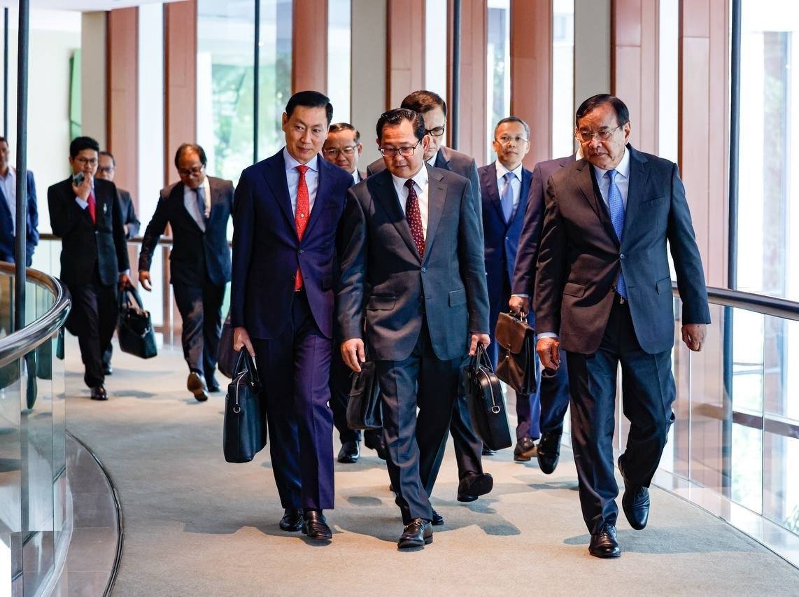 柬埔寨法律团队赴新加坡参加UNCLOS海域调解会议