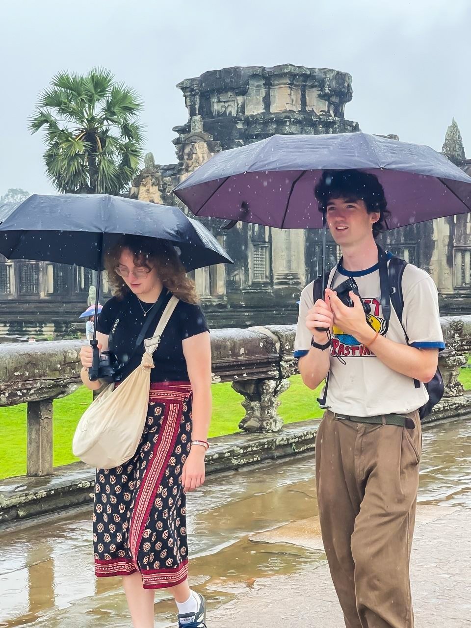 雨季游览吴哥窟 体验别样自然美景