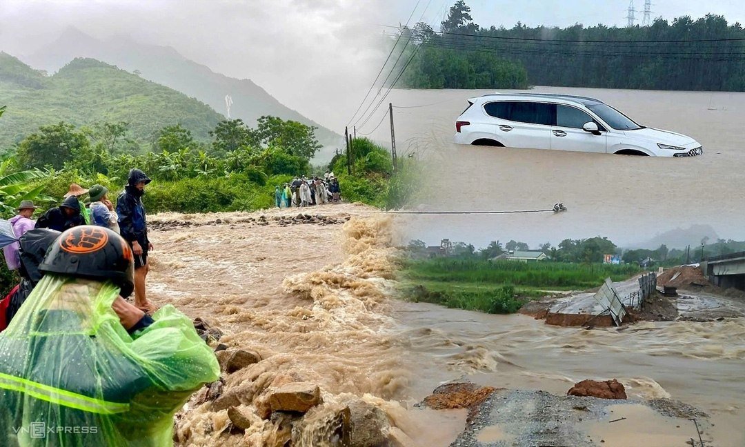 越南多地遭遇严重洪涝灾害 首都河内受灾