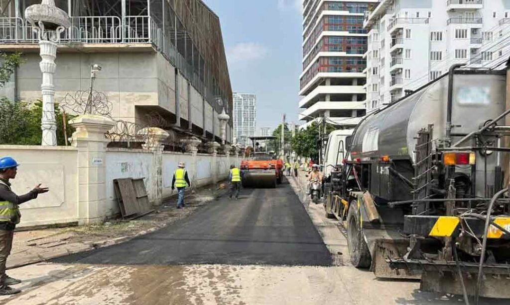 水净华区利用2026年预算开展道路建设