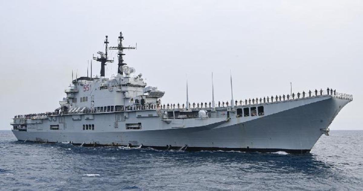 印尼购入首艘航空母舰 历史性增强海军实力