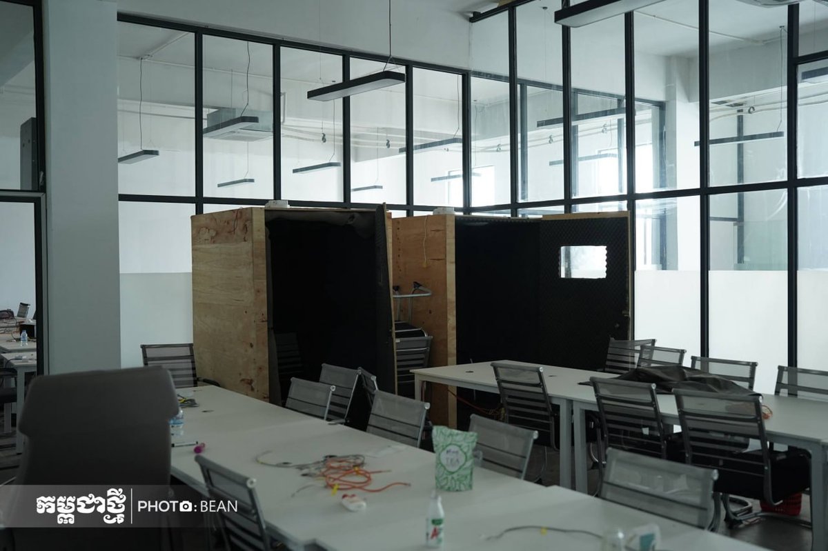 柬埔寨组织媒体参观前电诈中心 展示打击成果