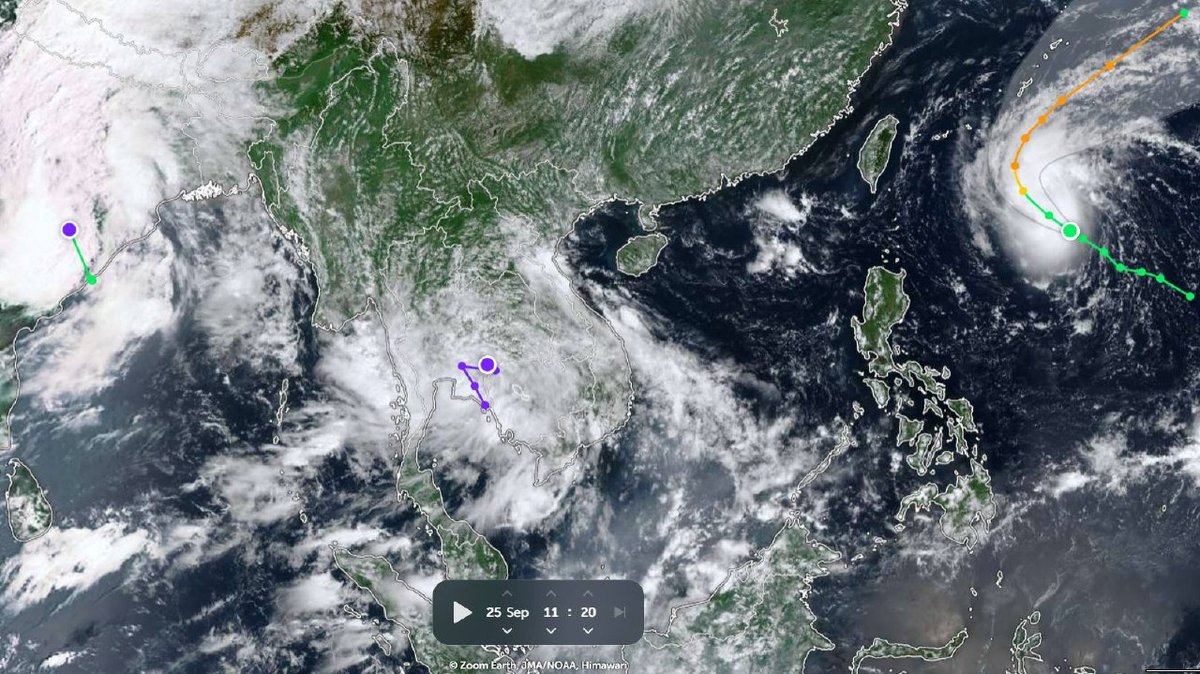 柬埔寨多地受低压影响 强降雨引发洪涝风险