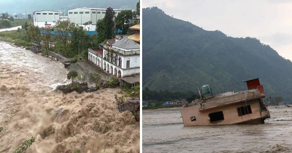 尼泊尔洪灾与山体滑坡致至少21人死亡