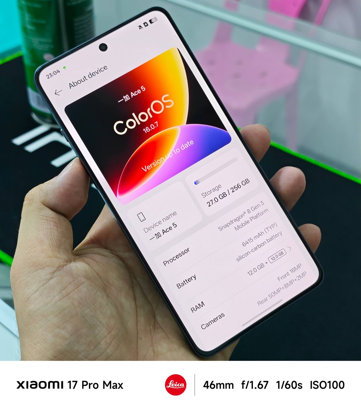 OnePlus Ace 5二手转让 12/256G仅售289