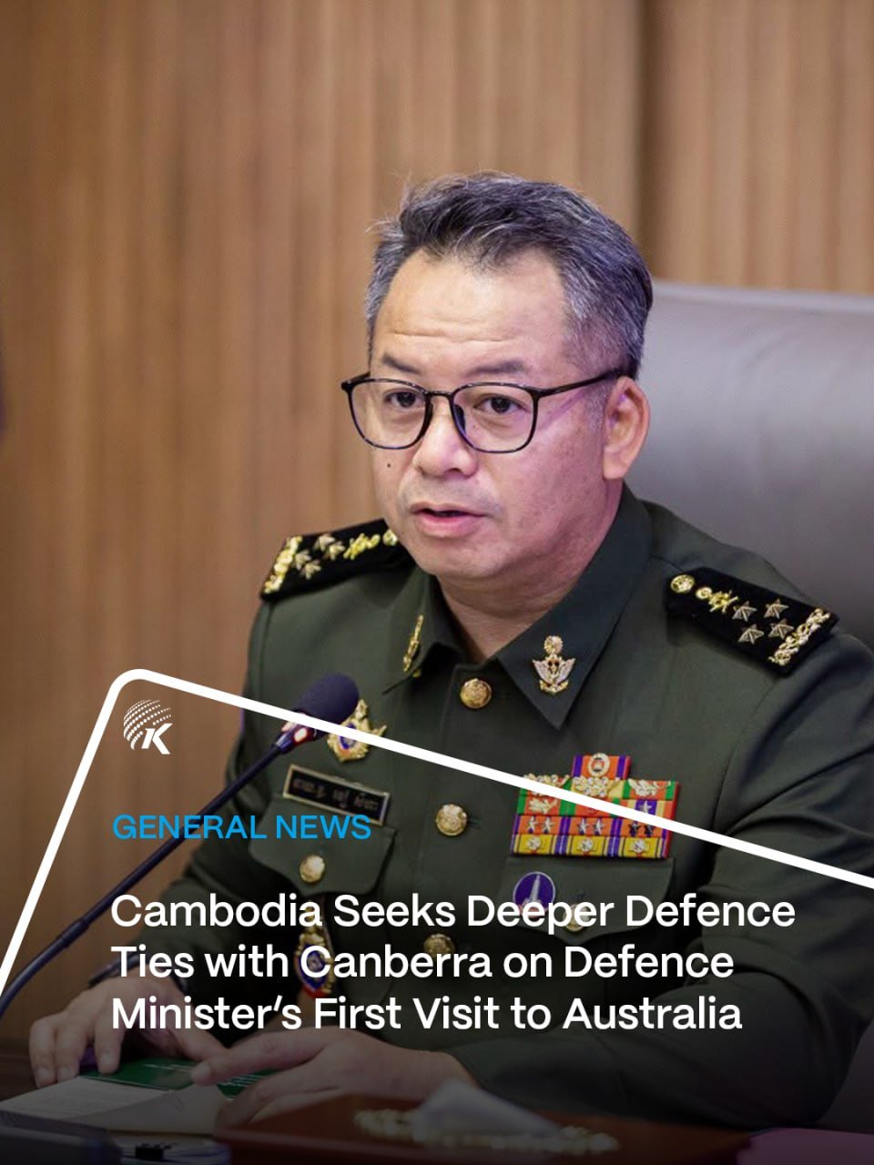 柬埔寨国防部长首访澳大利亚 寻求多元化安全合作
