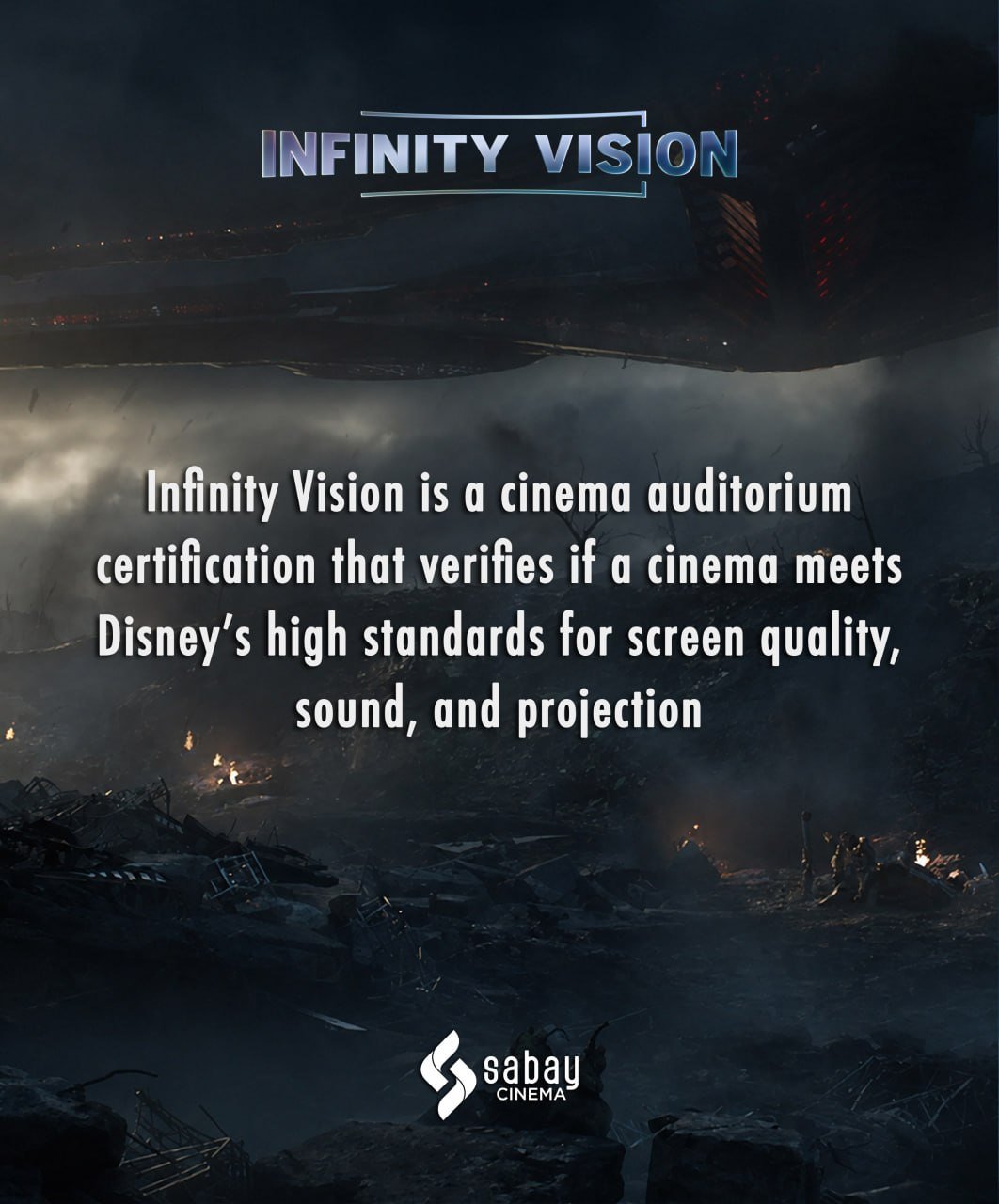 Sabay Cinema旗下13家影厅获迪士尼INFINIT