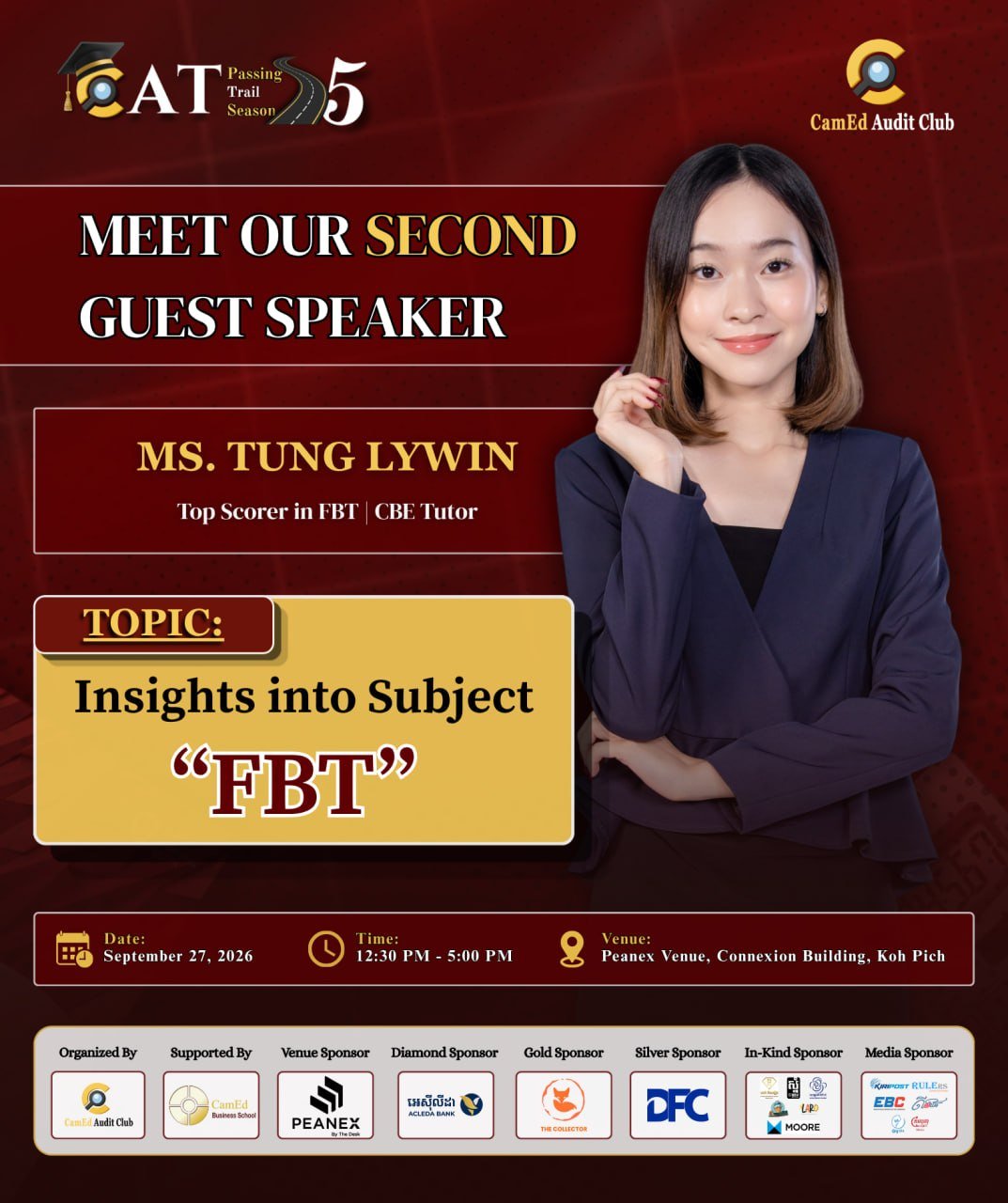 Camed Audit Club举办CAT备考分享会 9月2